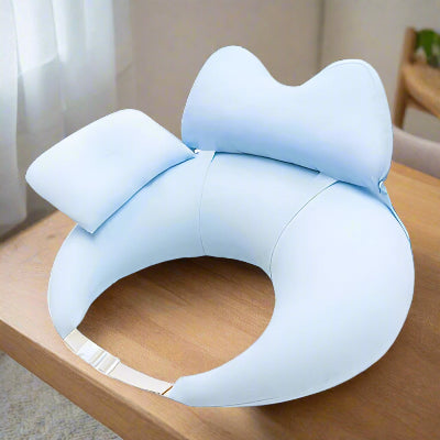 Coussin allaitement bubrace bleu