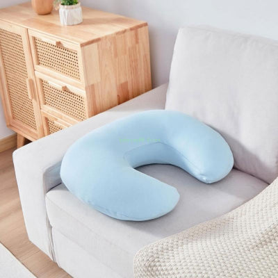 Coussin d allaitement Nidage bleu