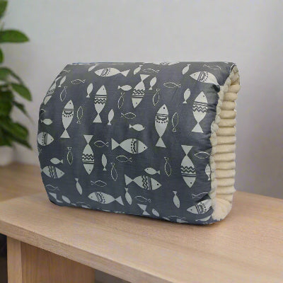 Coussin d'allaitement Miemo bleu