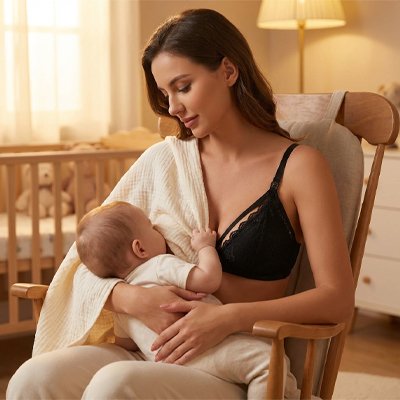 Le soutien gorge allaitement Bramic libère vos mains