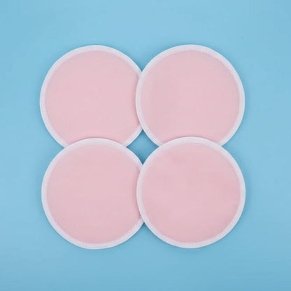 Les coussinets d'allaitement lavables Canous roses