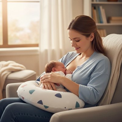Maman bébé mon coussin d allaitement Nuidou triangle