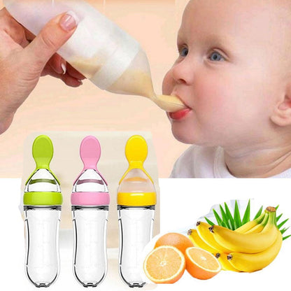 Biberon avec cuillère pour nouveau - né | EasyBottle™ - Mon poupon et moi