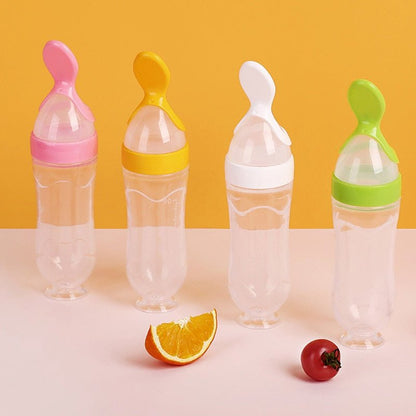 Biberon avec cuillère pour nouveau - né | EasyBottle™ - Mon poupon et moi
