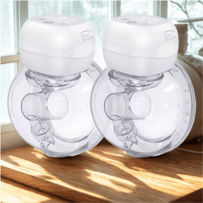 double tire lait main libre gris extraclait nouveau