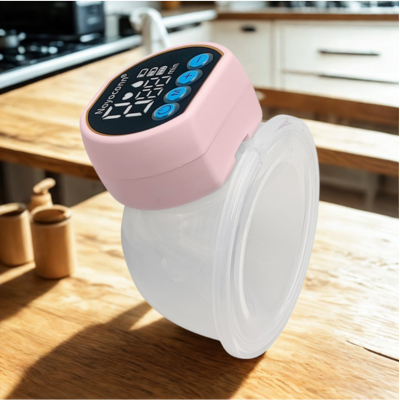 tire lait portable mamapump rose nouveau